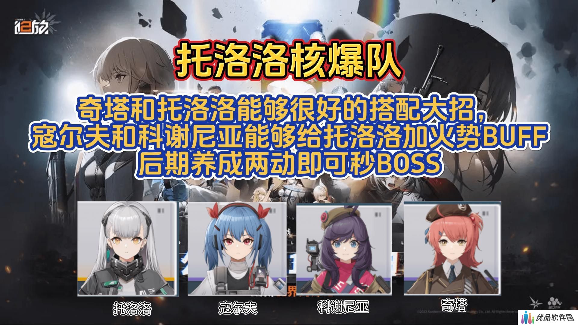 少女前线2追放天梯阵容推荐 追放天梯最新搭配攻略[多图]图片5